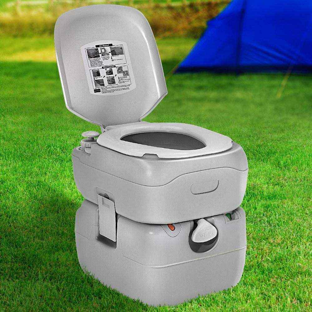 Outdoor Portable Camping Toilet 22L - Everything Caravans