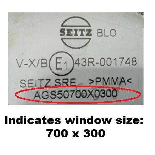 Outer Frame only for Seitz S7P Window 700 x 510mm - no longer available - Everything Caravans