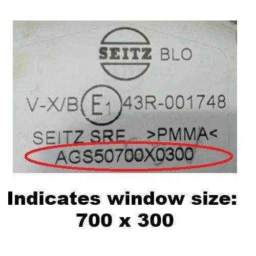 Outer Frame only for Seitz S7P Window 700 x 510mm - no longer available - Everything Caravans