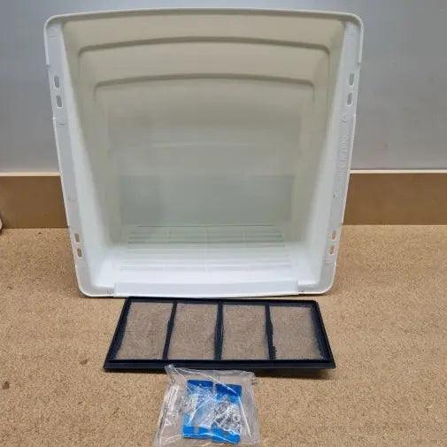 Oz Vent Universal Air Roof Vent Hatch Cover - White - Everything Caravans