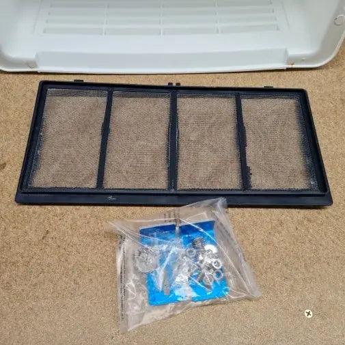 Oz Vent Universal Air Roof Vent Hatch Cover - White - Everything Caravans