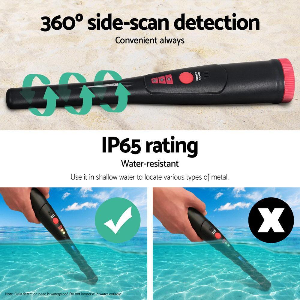 Pinpointer Metal Detector Black - Everything Caravans