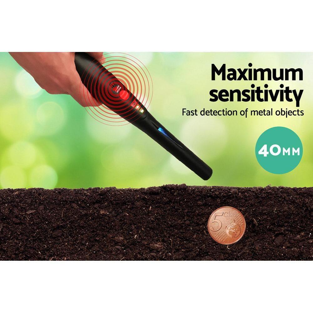 Pinpointer Metal Detector Black - Everything Caravans