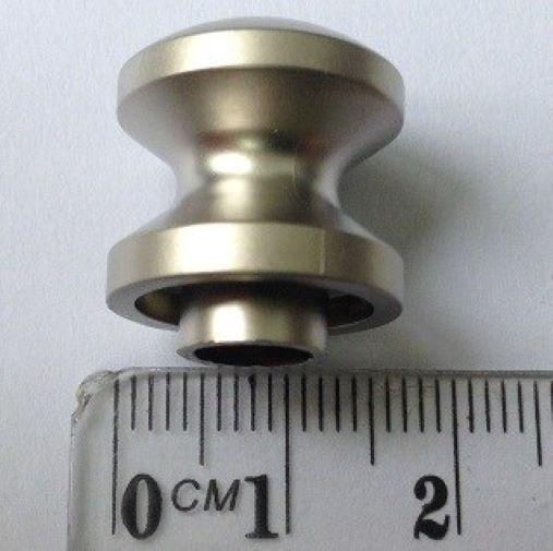 Jayco Push Button Catch Knob Only Nickel 19mm - Everything Caravans