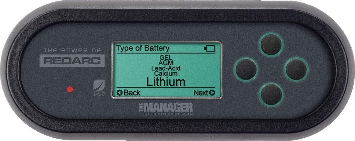 Redarc the Manager Remote Monitor - Display Unit - Everything Caravans