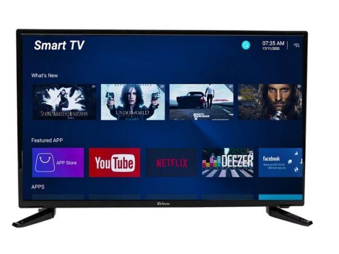 RV Media Evolution 32 inch Full HD Led Smart TV with Bluetooth - 12v / 24V / 240v - No longer Available - Everything Caravans
