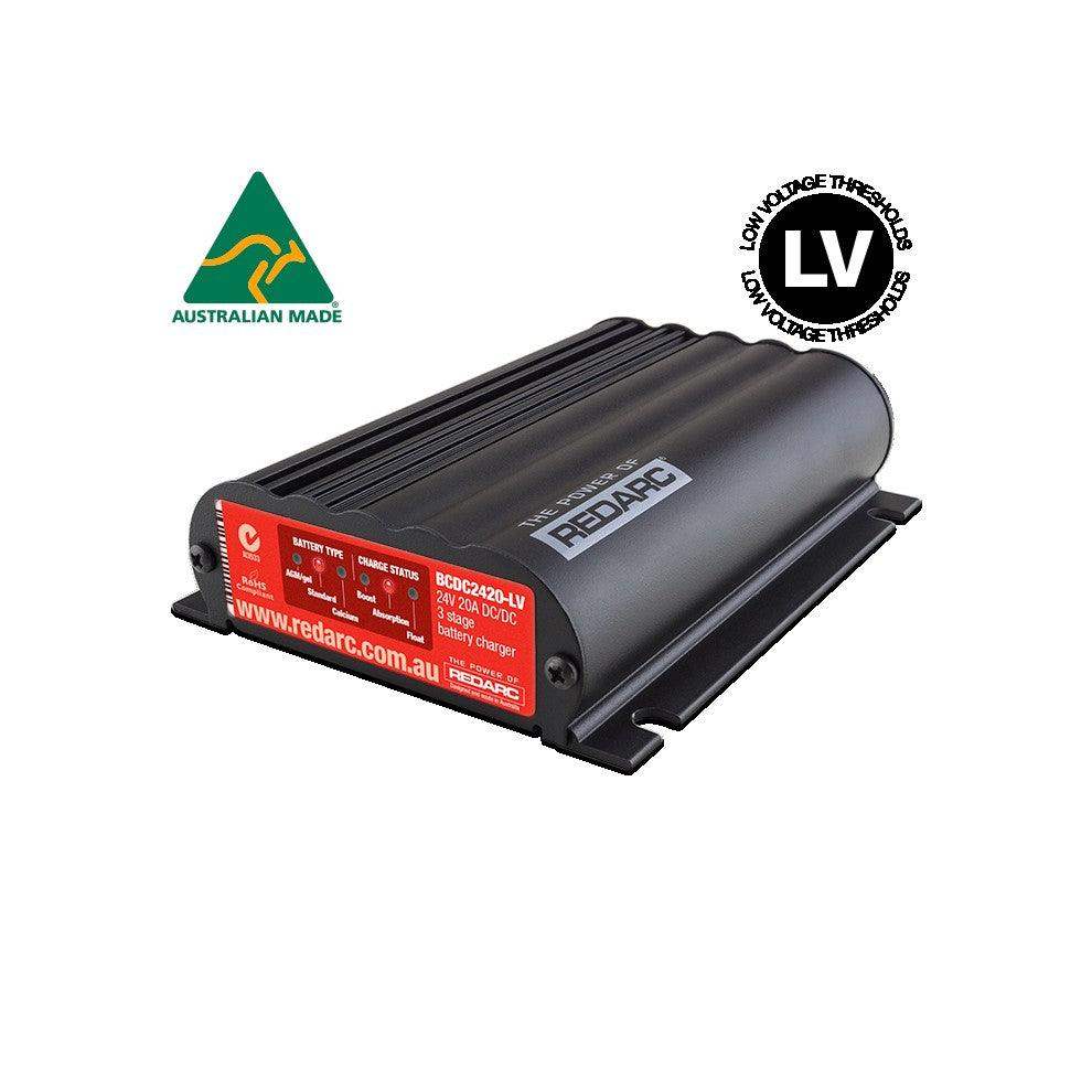 Redarc 24V 20A in-Vehicle DC Dc Battery Charger - Everything Caravans