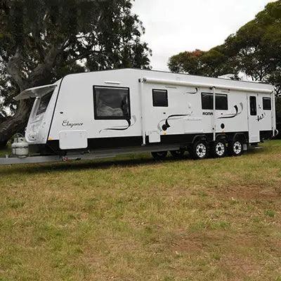 Redfoot Hydraulic Flip Levelling System with Remote for Caravans - Everything Caravans
