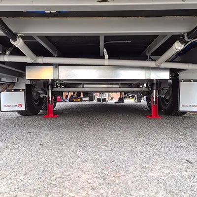 Redfoot Hydraulic Flip Levelling System with Remote for Caravans - Everything Caravans