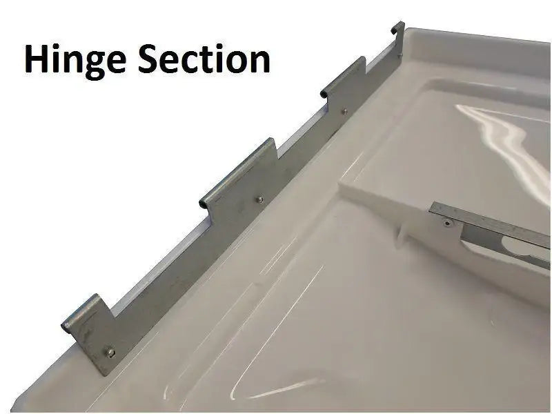 Replacement Plastic Lid for Old Style Jensen 14" x 14" Vent - 40154 - Everything Caravans