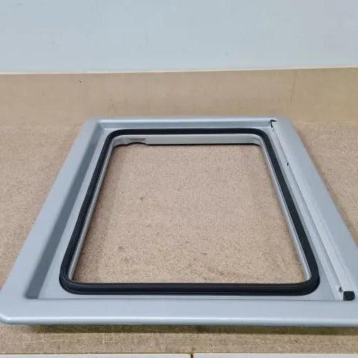 Seitz S4 Window Outer Frame Only Silver 500 x 450mm - 4460002420 - Everything Caravans