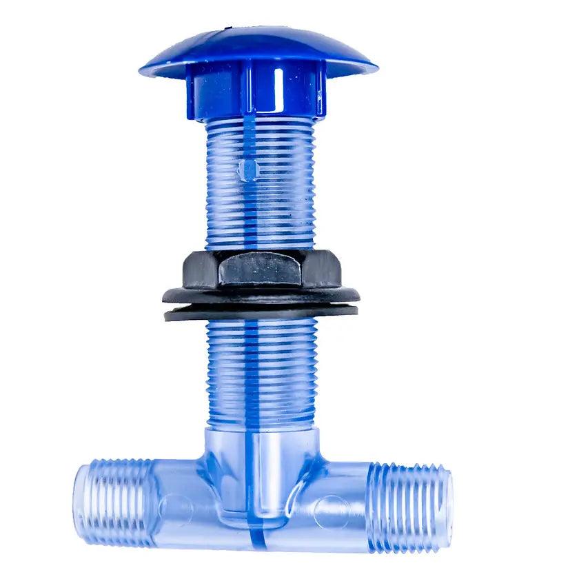 ShoweRMiser Chrome in-Wall - without Mixer Tap - Everything Caravans