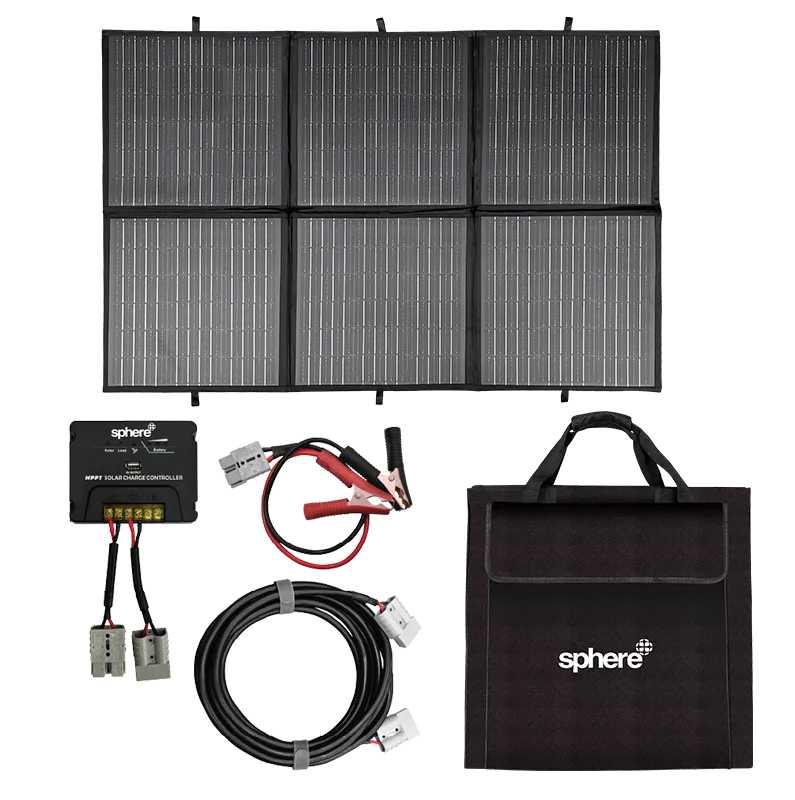 Sphere 300w Folding Solar Panel Blanket Lithium Compatible - Everything Caravans