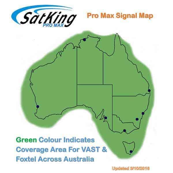Satking Promax Fully Automatic Satellite Dish Antenna - Full Au Coverage - Everything Caravans