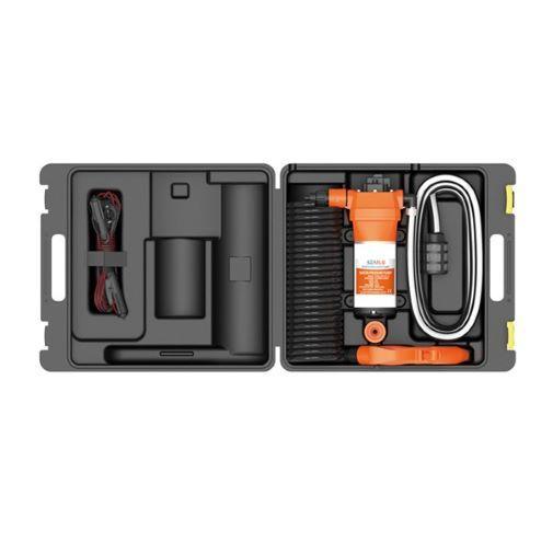 Seaflo Washdown Pump Kit includes 41 Series Pump 4.5Gpm 7lpm 70Psi - Everything Caravans