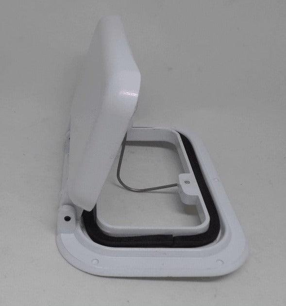 Small Scupper Vent White - Alloy - Everything Caravans