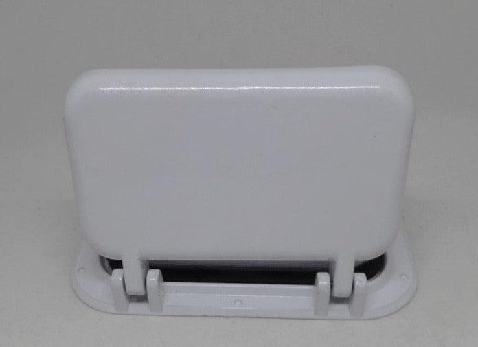 Small Scupper Vent White - Alloy - Everything Caravans