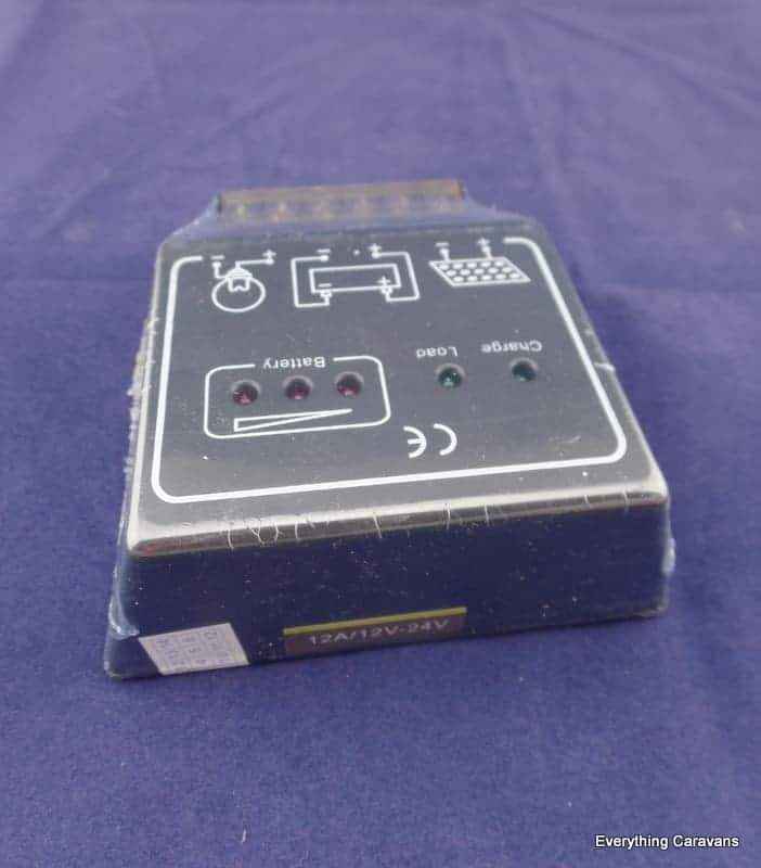 Solar Regulator 12A 12v-24V Solar Controller for Battery - Everything Caravans