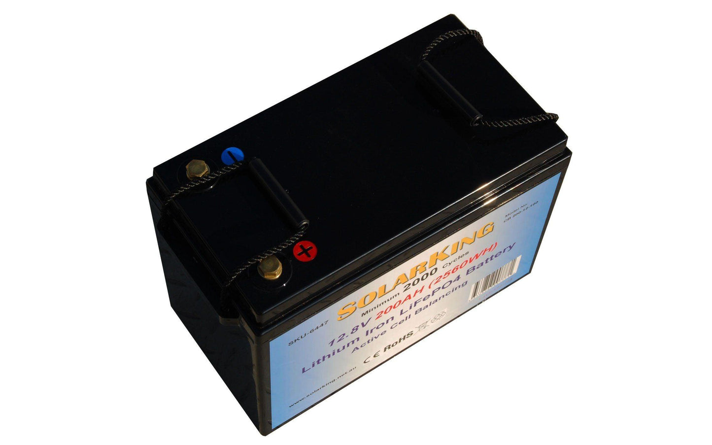 200amp Solarking Lithium Battery 12.8 volt with Bms Direct Replacement for Agm - Everything Caravans