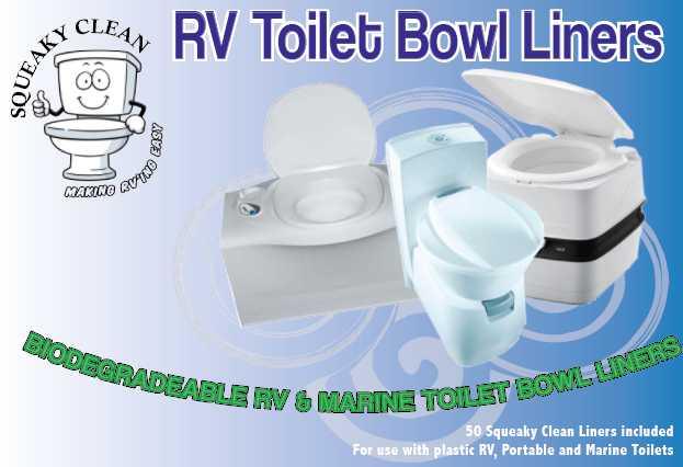 Squeaky Clean RV Toilet Bowl LineRS - Everything Caravans