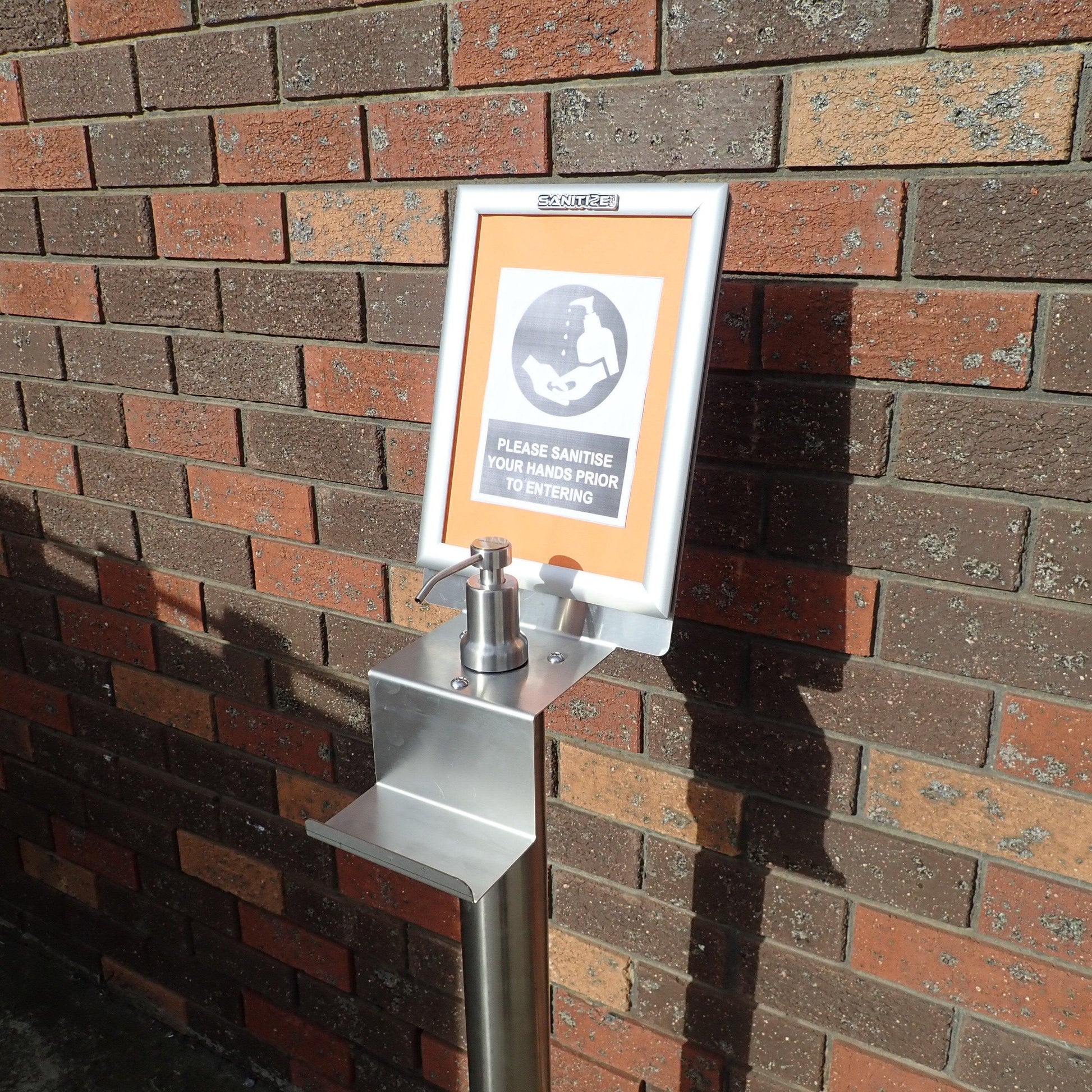 Stainless Steel Hand Sanitiser Station Free Shipping Nationwide - Everything Caravans