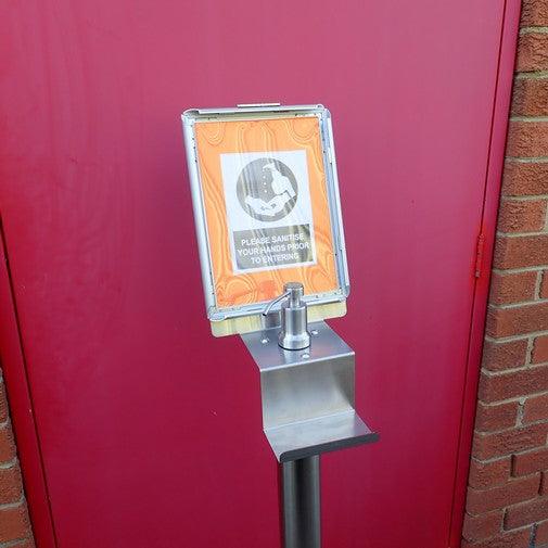 Stainless Steel Hand Sanitiser Station Free Shipping Nationwide - Everything Caravans