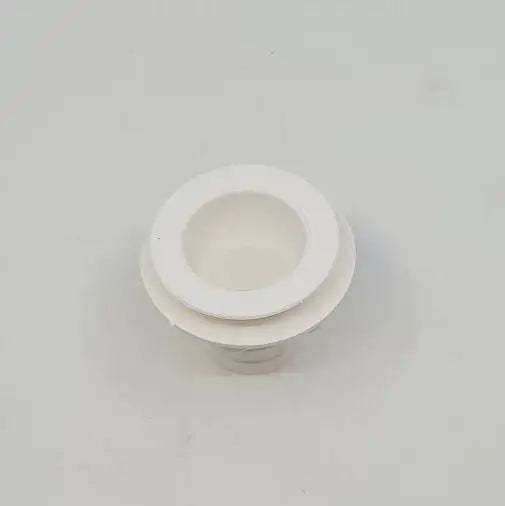 Straight White Waste fitting 25mm Outlet - Sink - Everything Caravans