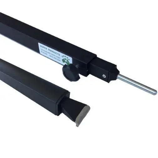 Supex Slight Curve Awning Rafter Black - Everything Caravans