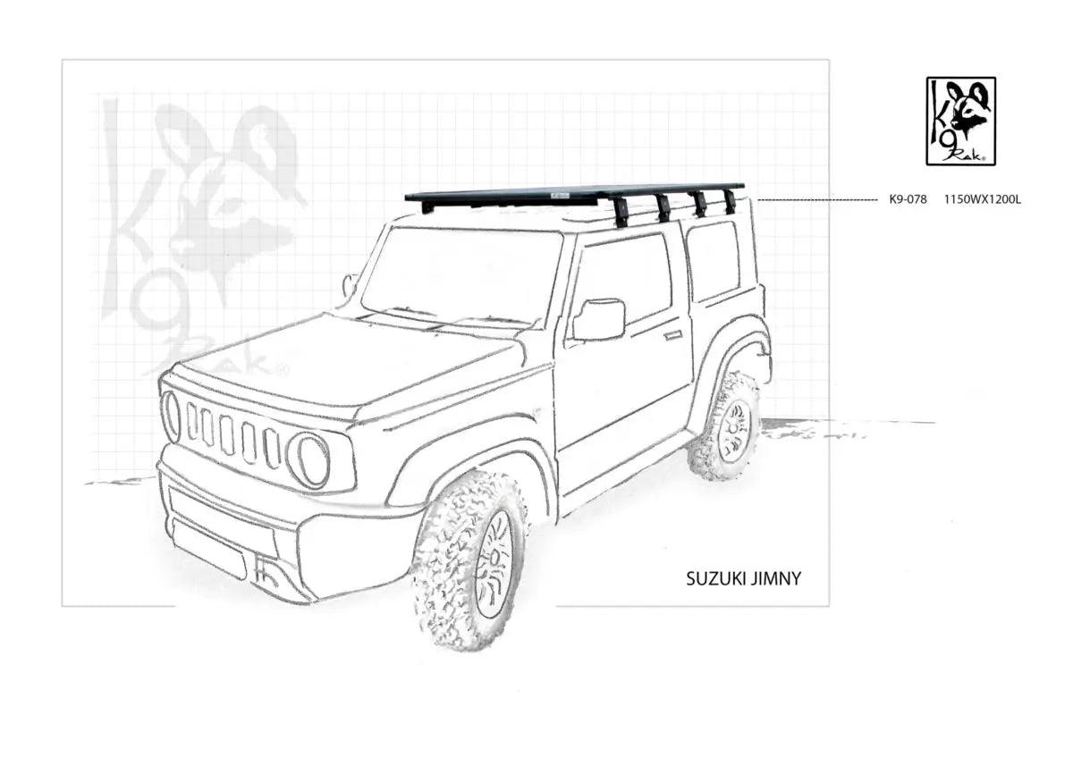 Suzuki Jimny K9 Roof Racks Expedition Quality - Everything Caravans