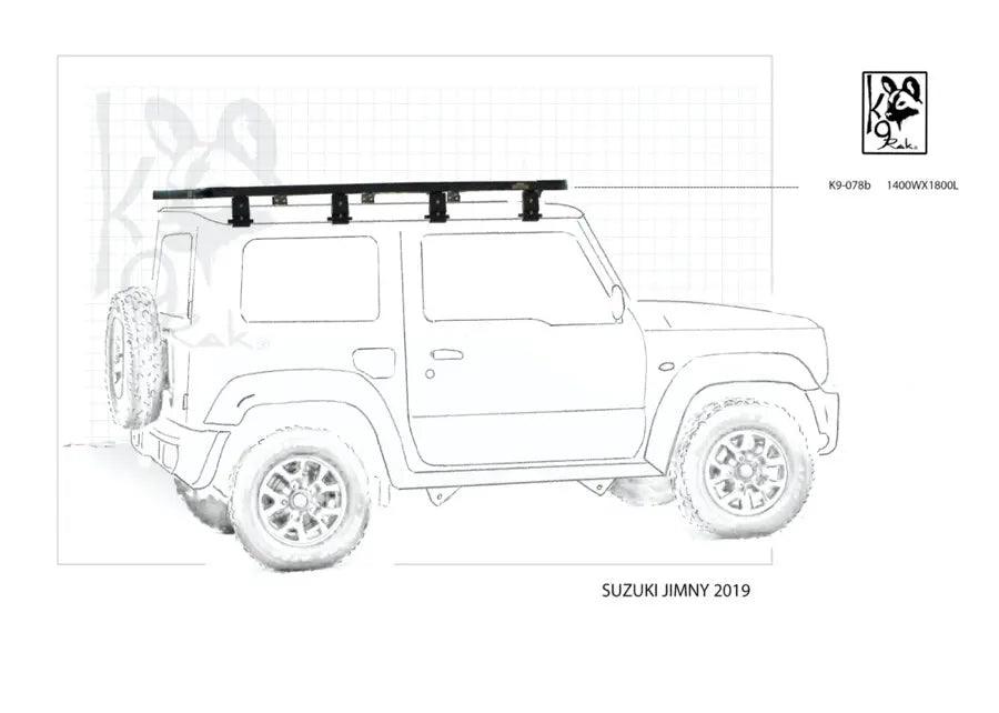 Suzuki Jimny K9 Roof Racks Expedition Quality - Everything Caravans