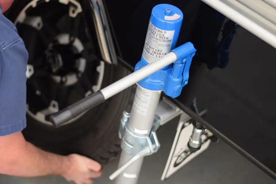 Trail-A-Mate Hydraulic Jockey Wheel and Jack Kit 1500Kg - Everything Caravans