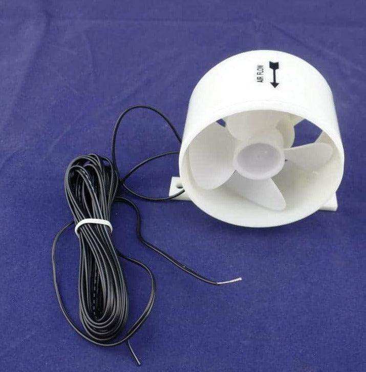 Thermostat Controlled Fridge Fan for 3 Way Caravan Fridges - Everything Caravans