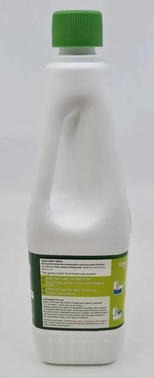 Thetford Aqua Kem Green Premium 1L Bottle of Toilet Chemical - Everything Caravans