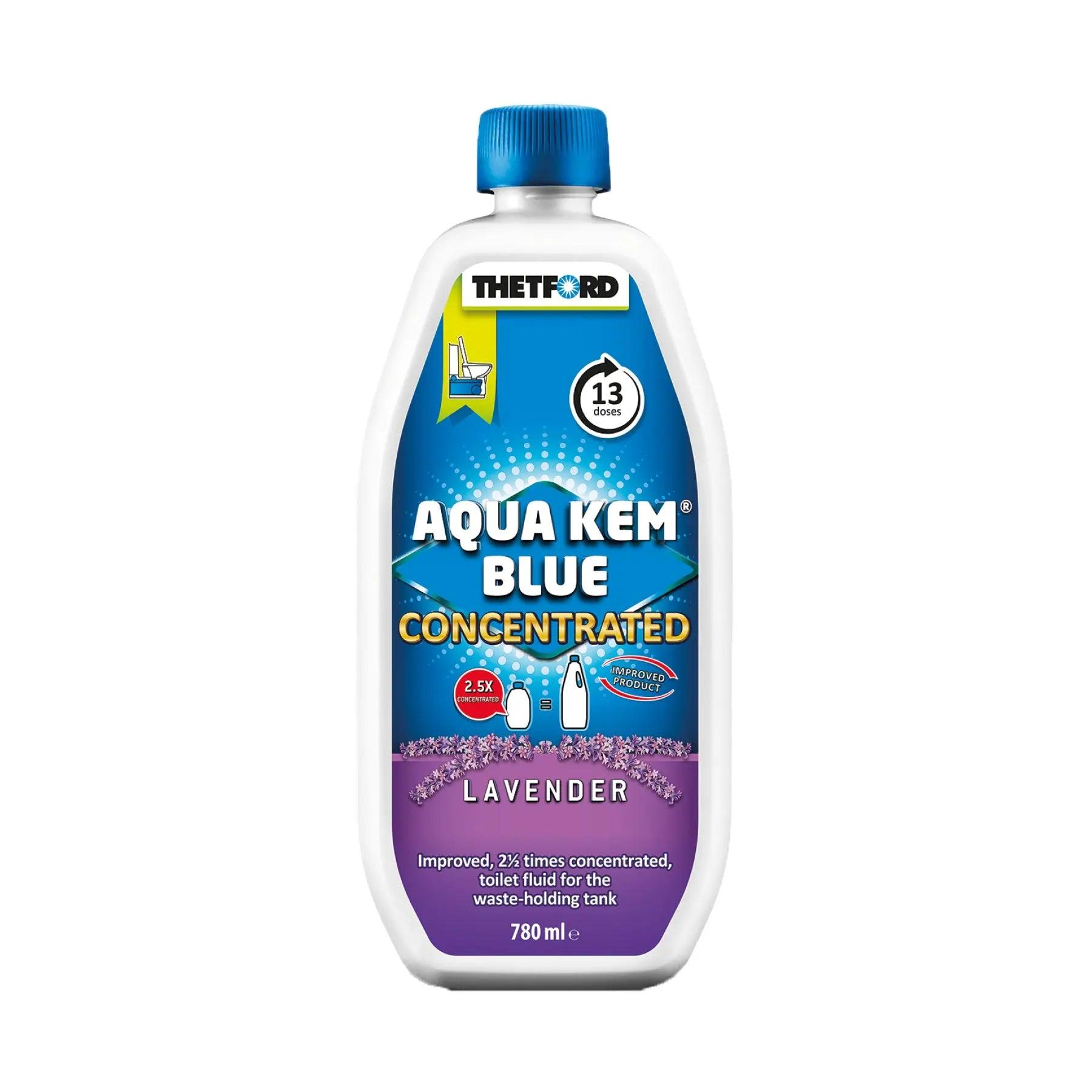 Thetford Aqua Kem Lavender Concentrated 780Ml Bottle of Toilet Chemical - Everything Caravans
