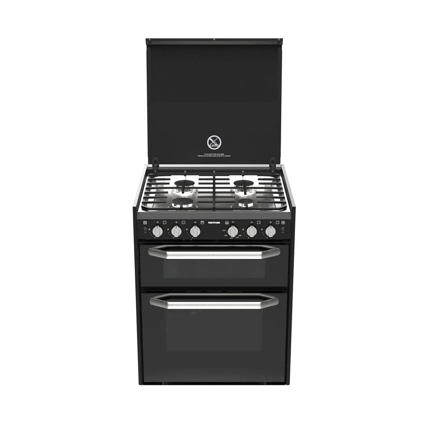 Thetford K1520 Combination Cooker Gas Only Hobs Grill and Oven - Everything Caravans