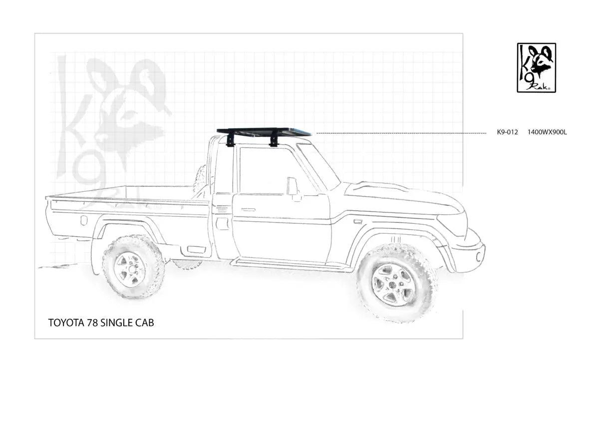 78 Series K9 Roof Racks Expedition Quality - Everything Caravans