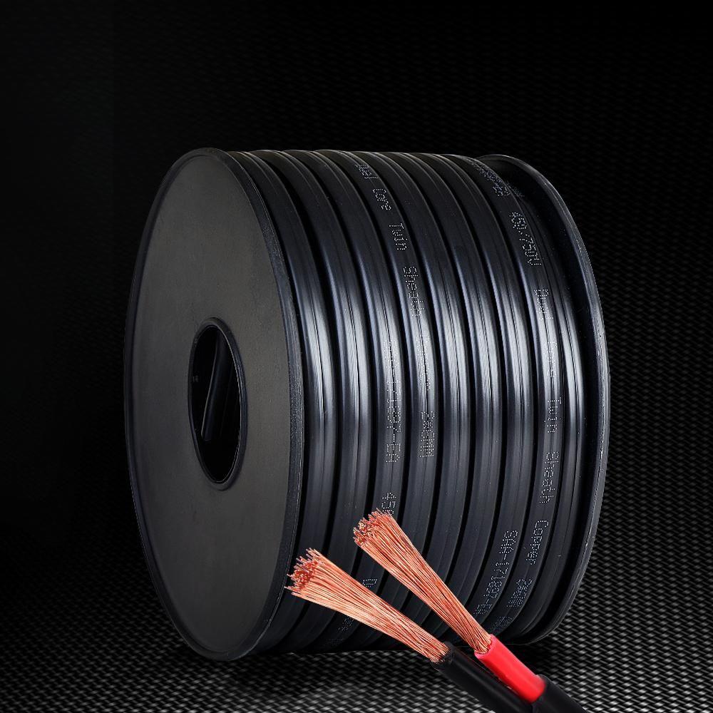 Twin Core Wire Electrical Automotive Cable 2 Sheath 450V 6mm 30M - Everything Caravans