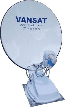 Vansat Bluestar Automatic Satellite Dish System - Full Australia Coverage - Everything Caravans
