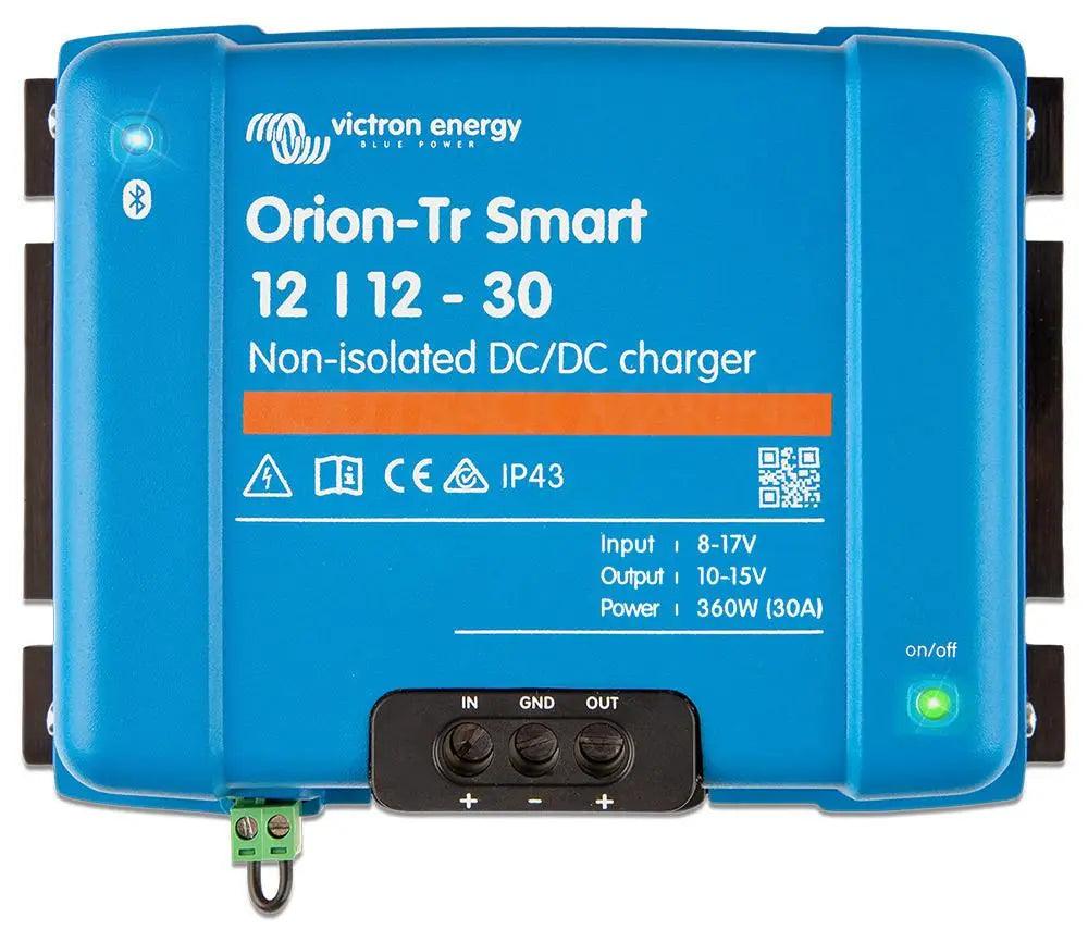 Victron Orion-Tr Smart 12volt 12volt 30amp Non-Isolated DC-DC Charger - Everything Caravans