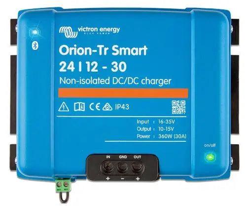 Victron Orion-Tr Smart 24volt 12volt 30amp DC-DC Charger - Everything Caravans