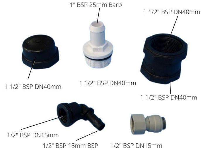 Water Tank fittings 110L Water Tank - Fresh Water - Everything Caravans