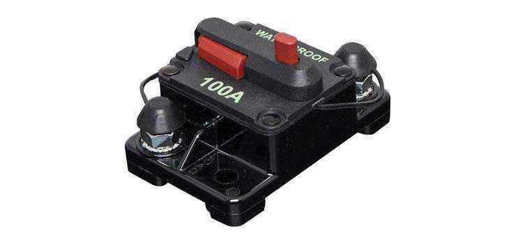 100 Amp Manual Reset Heavy Duty Circuit Breaker – 12V DC, Auto, Marine, Boat