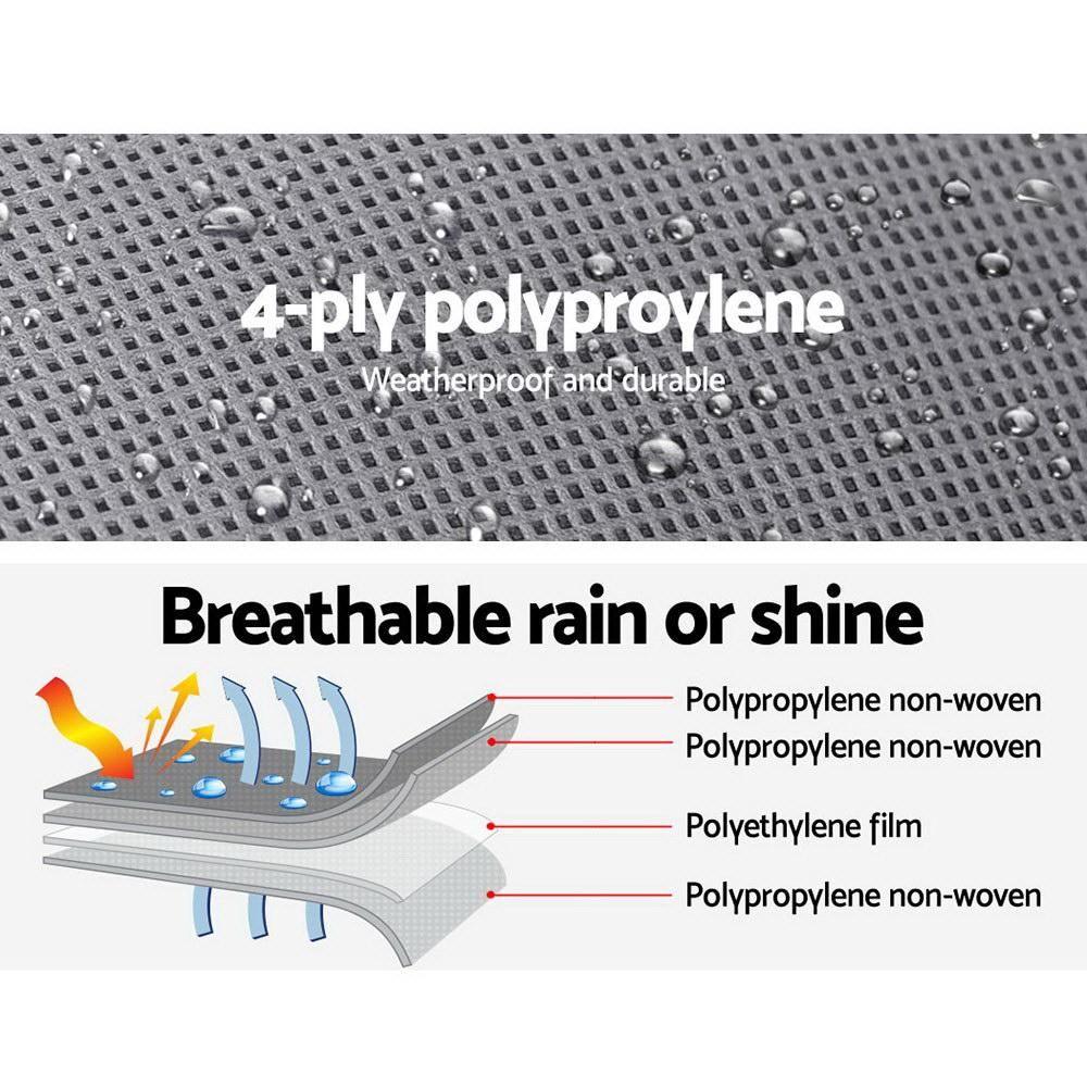 14-16Ft Caravan Cover Campervan 4 Layer UV Water Resistant - Everything Caravans