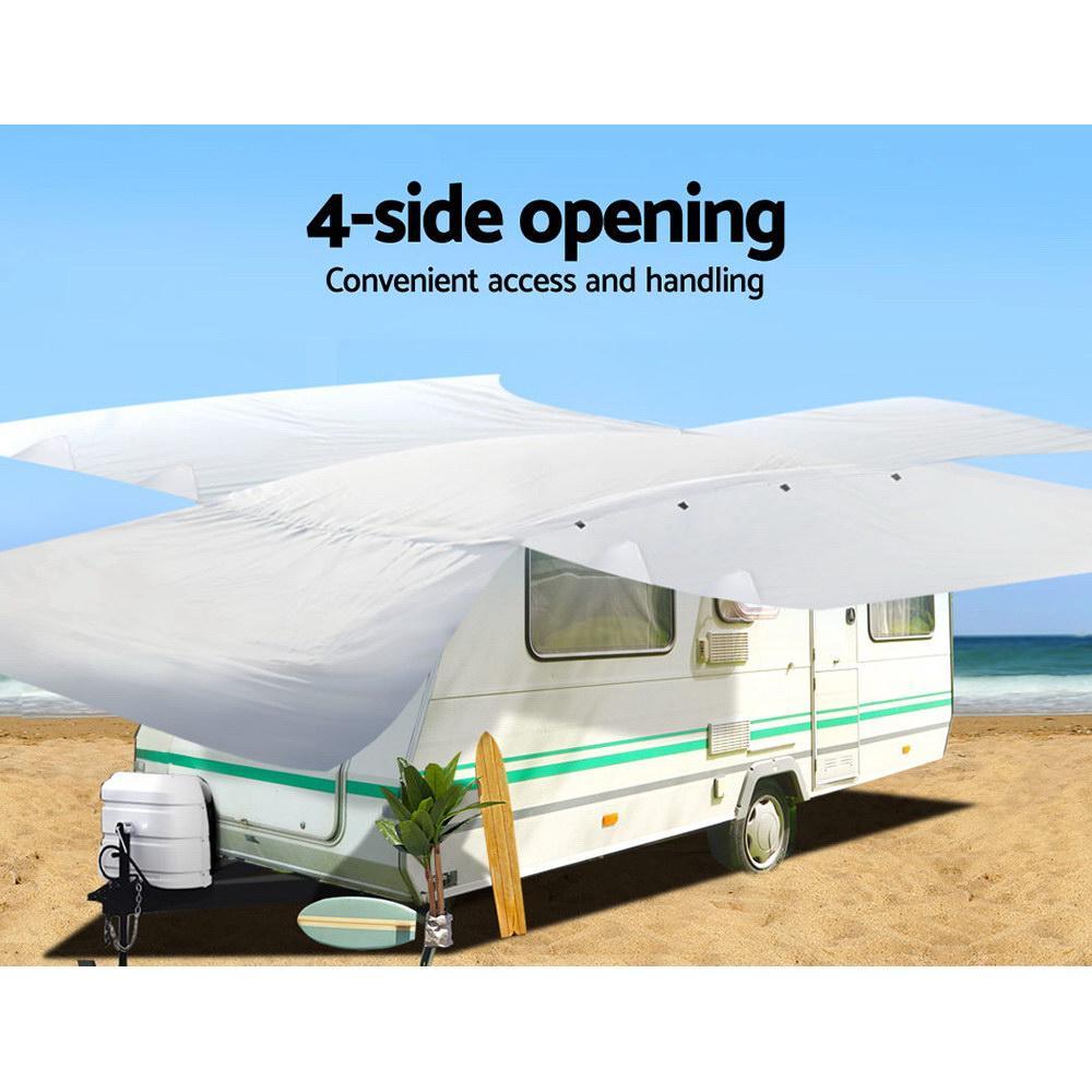 14-16Ft Caravan Cover Campervan 4 Layer UV Water Resistant - Everything Caravans