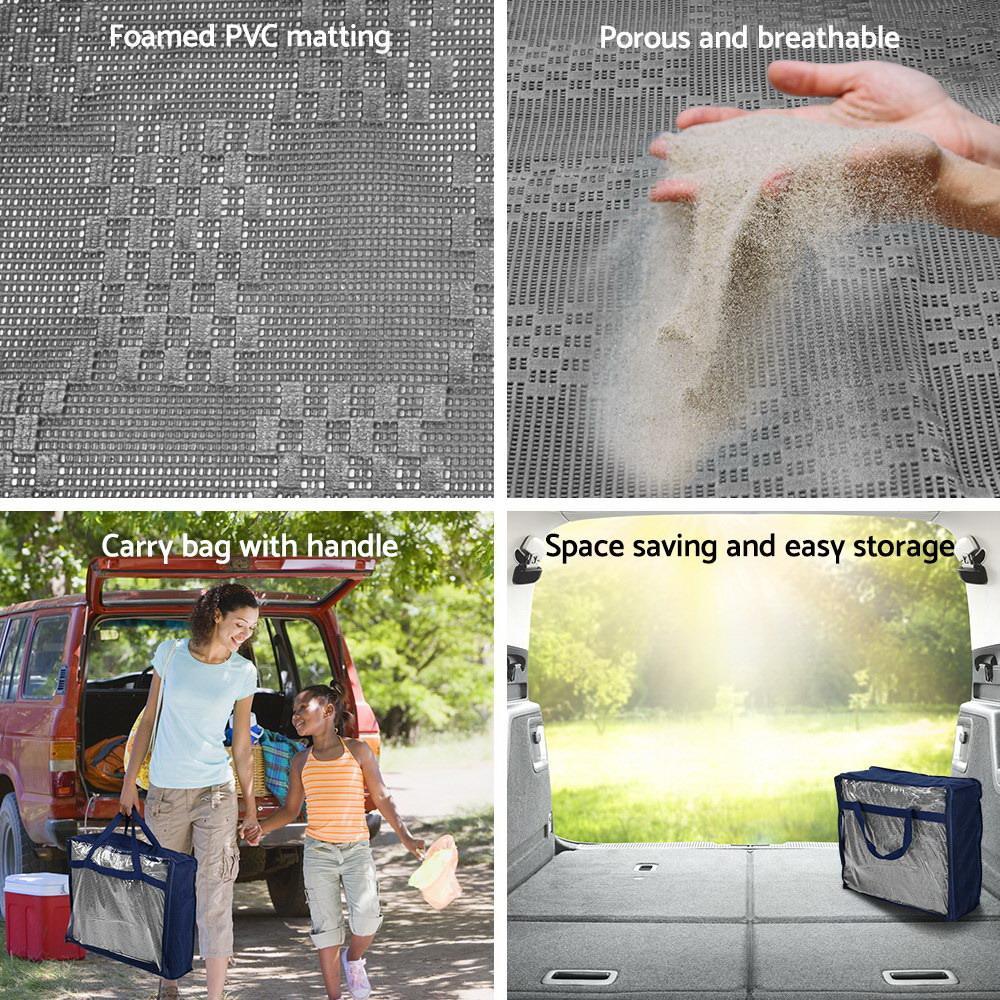 7Mx2.5M Annex Matting 600 Gsm Caravan Park Mats Camping Annexes - Everything Caravans