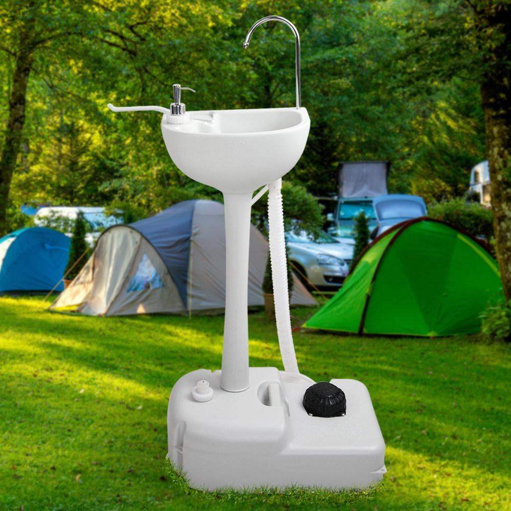 Portable Camping Wash Basin 19L Wash Stand - Everything Caravans