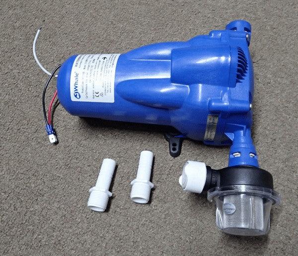 Whale 12volt 12 lpm Pressure Pump Caravan Motorhome with Connectors - Everything Caravans