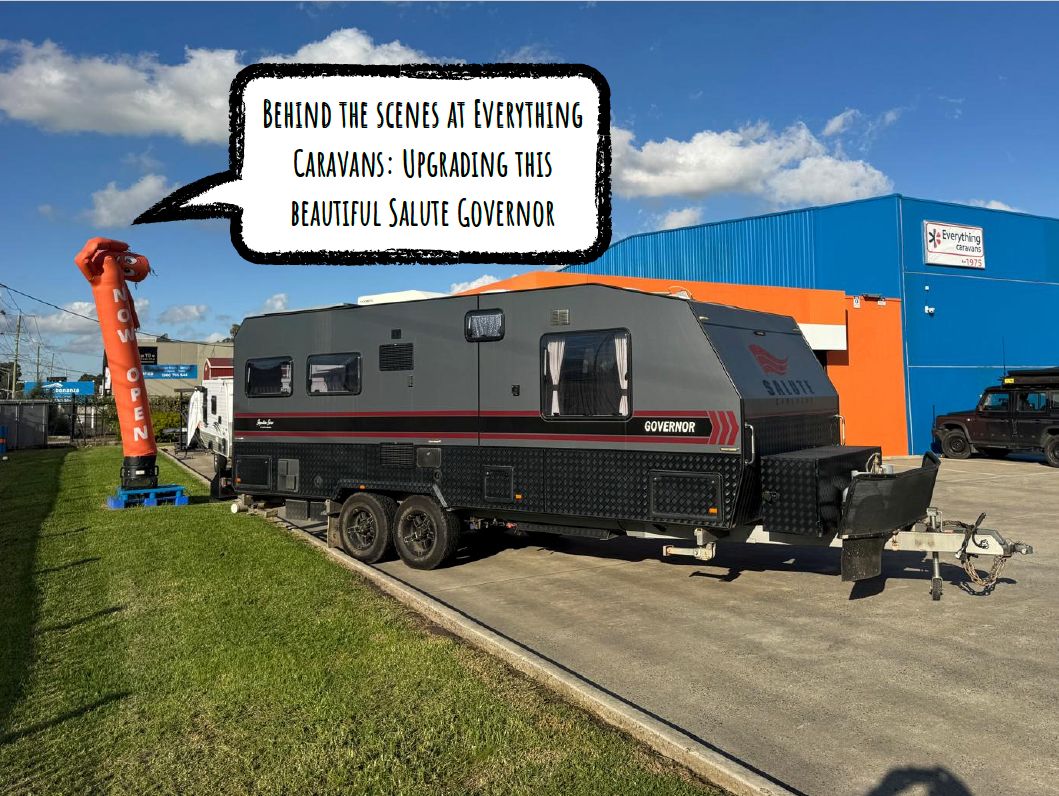 Dust Reduction System fitted to Salute Caravan