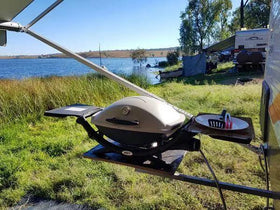 Introducing BBQARM Swing Away Tables - Everything Caravans