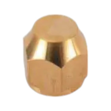 Brass Gas Fitting 056-05 5/16 Flare Cap Nut for Male Flare